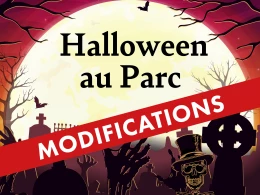 Aperçu de l'actualité Halloween 2024 : modification du programme au Parc Princesse Antoinette