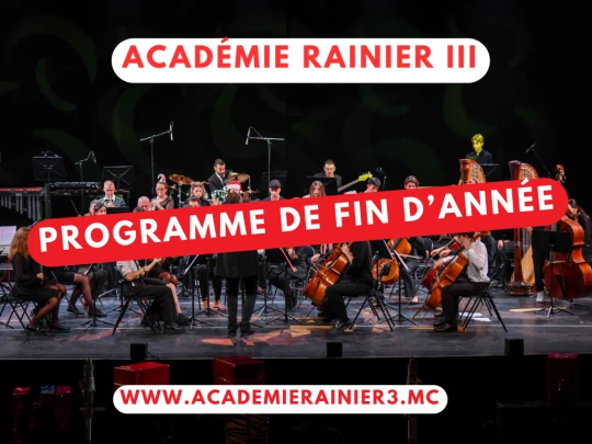 Aperçu de l'actualité Le programme de fin d’année de l’Académie Rainier III