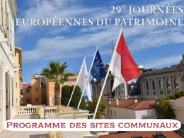 Aperçu de l'actualité 29èmes Journées Européennes du Patrimoine - Programme de la Mairie de Monaco et des sites communaux