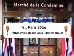 Aperçu de l'actualité Retransmission des Jeux Paralympiques au Marché de la Condamine