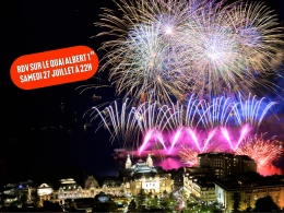 Aperçu de l'actualité Feu d'artifice samedi 27 juillet 2024 à 22h