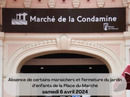 Aperçu de l'actualité Absence de certains maraîchers au Marché de la Condamine samedi 6 avril 2024