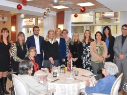 Aperçu de l'actualité Le Conseil Communal en visite dans les maisons de retraite à l'occasion de la nouvelle année