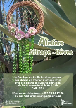 Affiche de l'événement Ateliers "Attrape-Rêves"