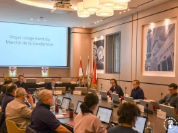 Aperçu de l'actualité Réunion des commerçants de la Halle du Marché de la Condamine