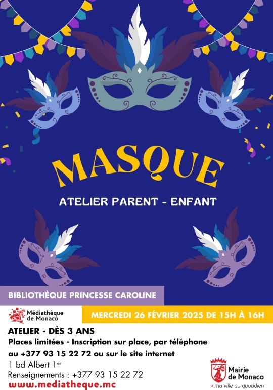 Atelier parent-enfant : Masque