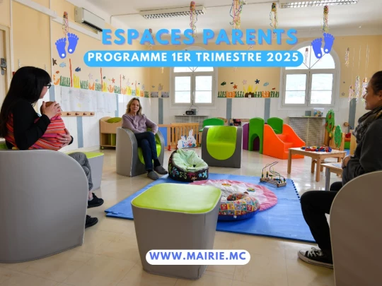 Aperçu de l'actualité Programme des ateliers au sein des « Espaces Parents »  de janvier à mars 2025