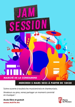 Affiche de l'événement Jam session