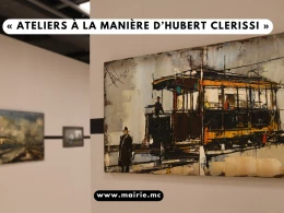 Aperçu de l'actualité Ateliers organisés dans le cadre de l’exposition de l’artiste Hubert Clerissi