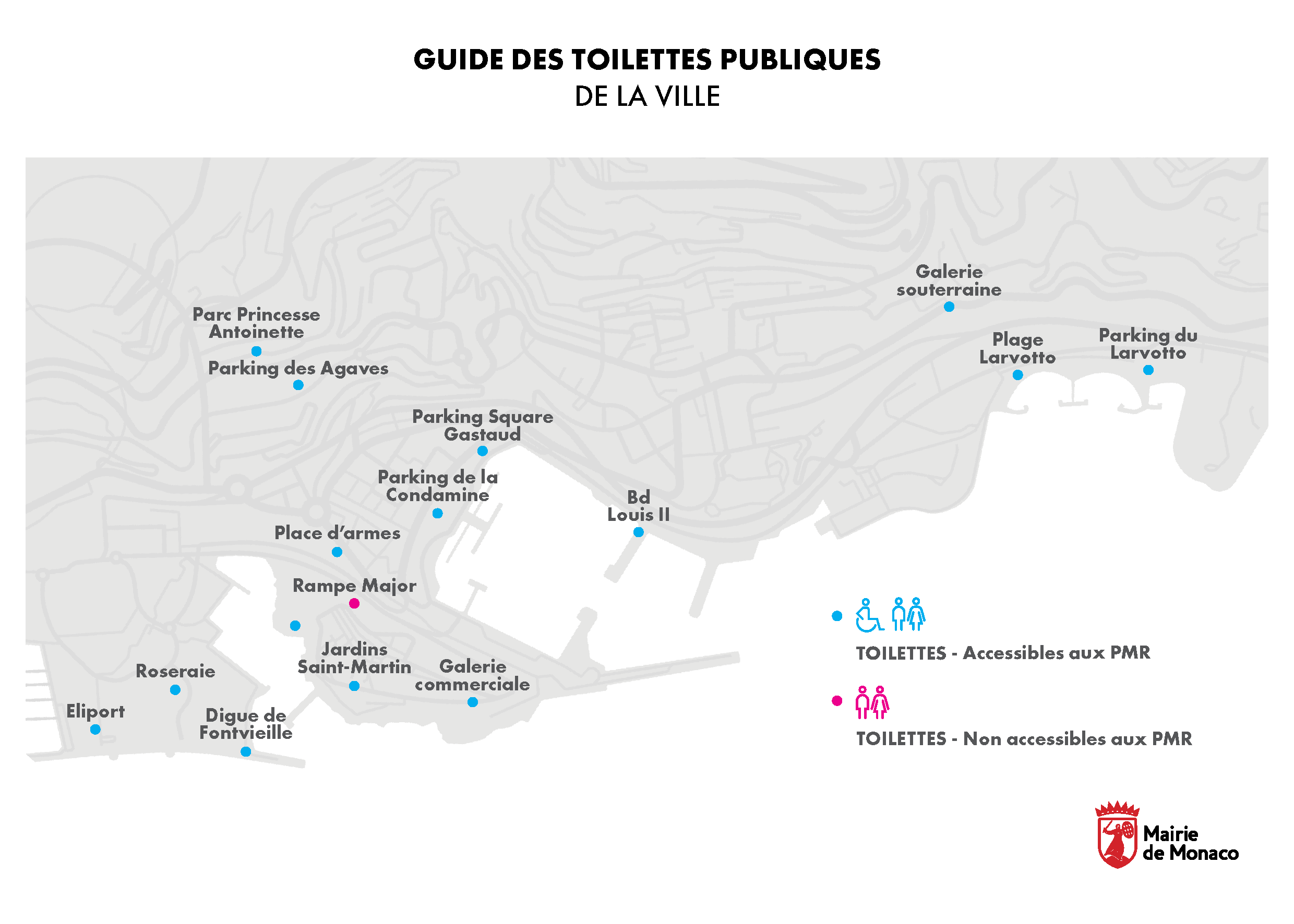 Accessibilité toilettes publiques