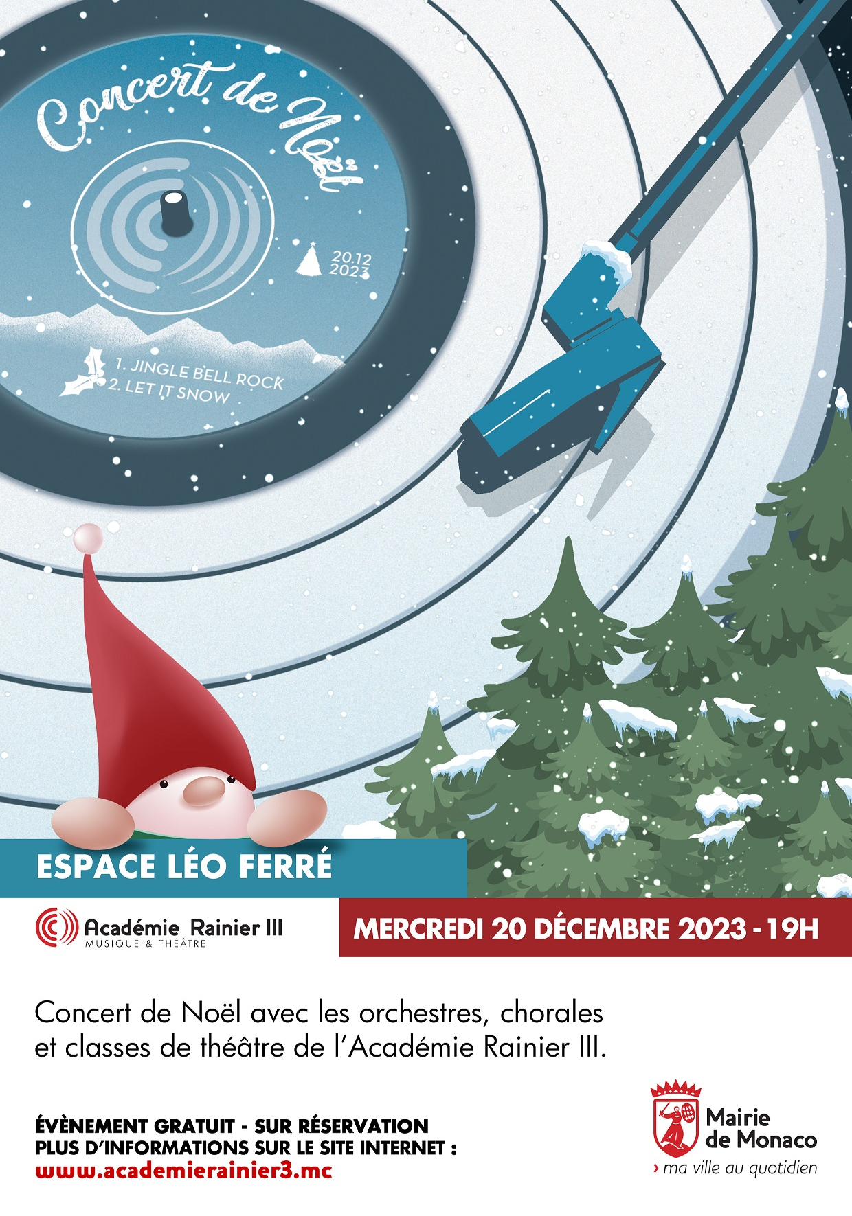 Affiche de l'événement Concert de Noël