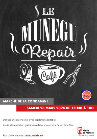Affiche de l'événement Munegu repair café