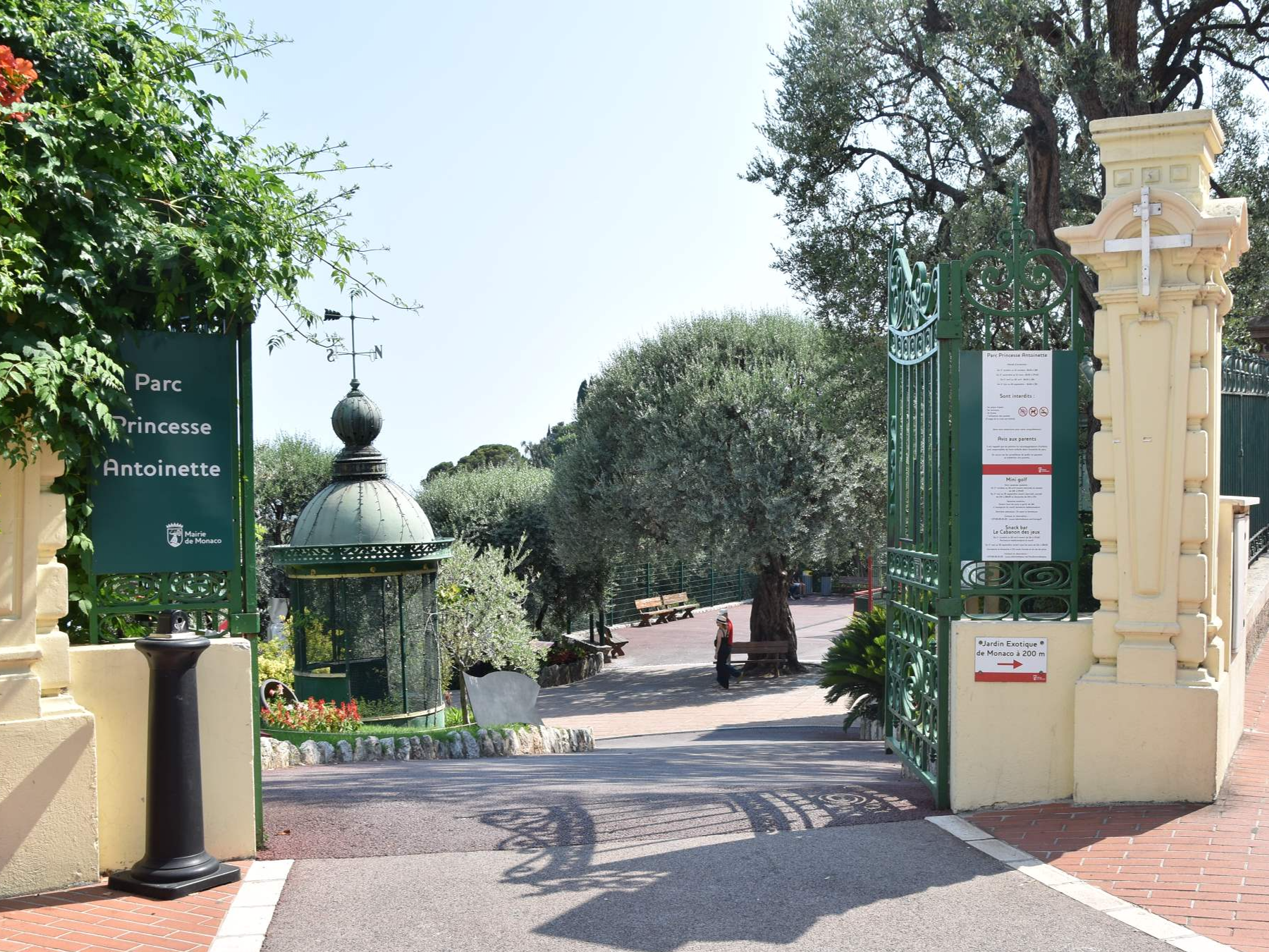 Aperçu de l'actualité Travaux au Parc Princesse Antoinette à partir du jeudi 2 novembre 2023