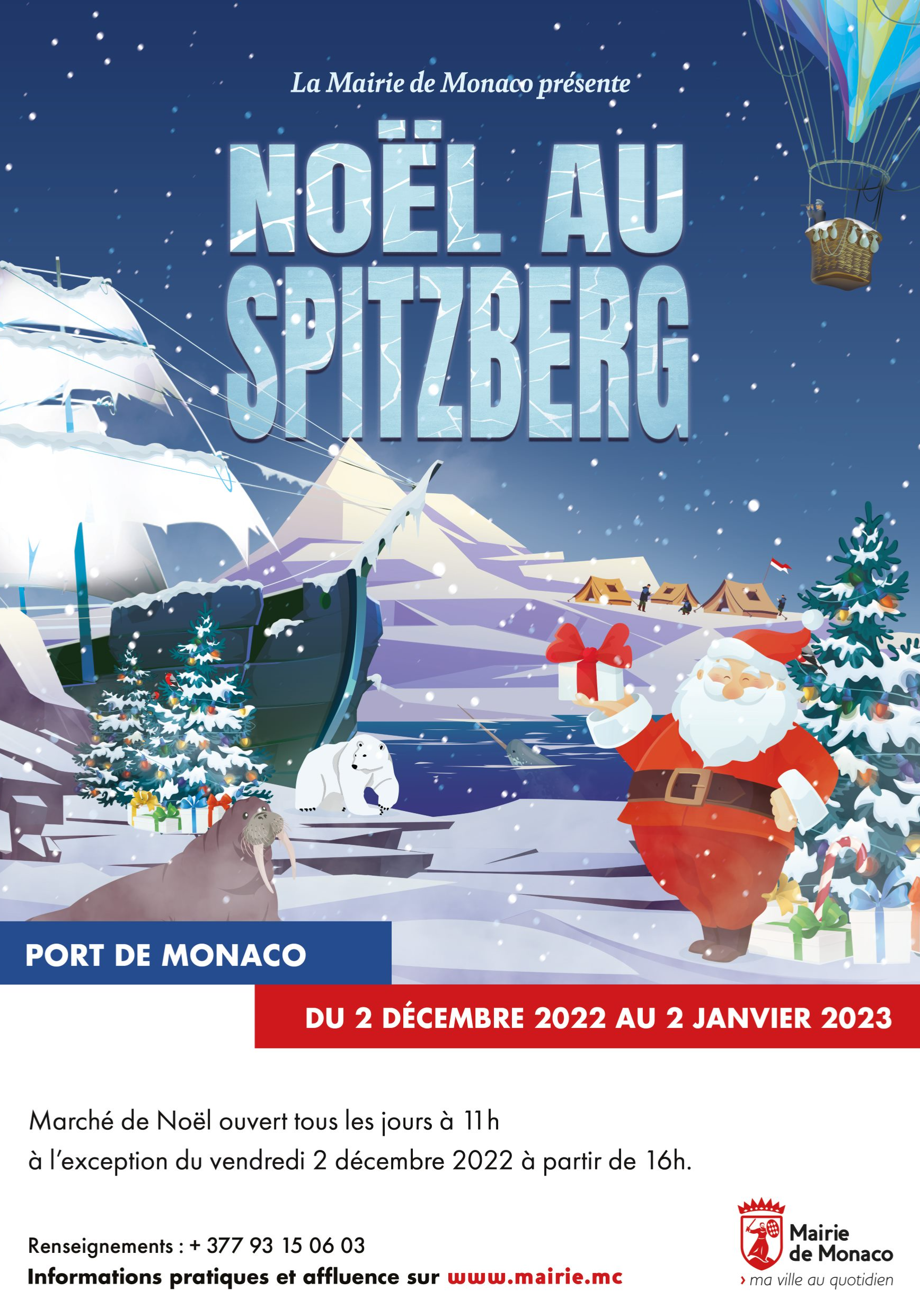 Affiche de l'événement Noël au Spitzberg