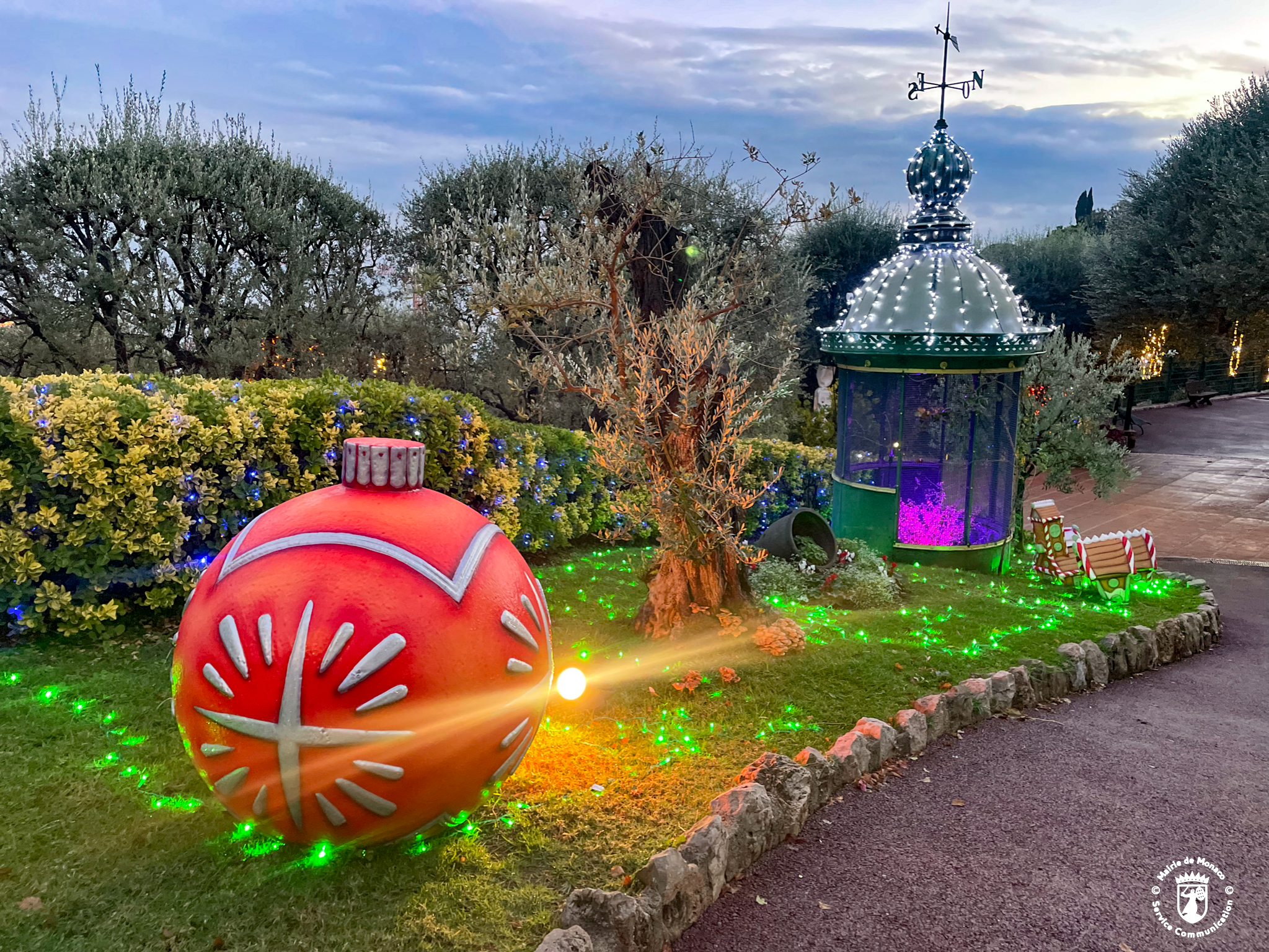 Aperçu de l'actualité Illuminations au Parc Princesse Antoinette