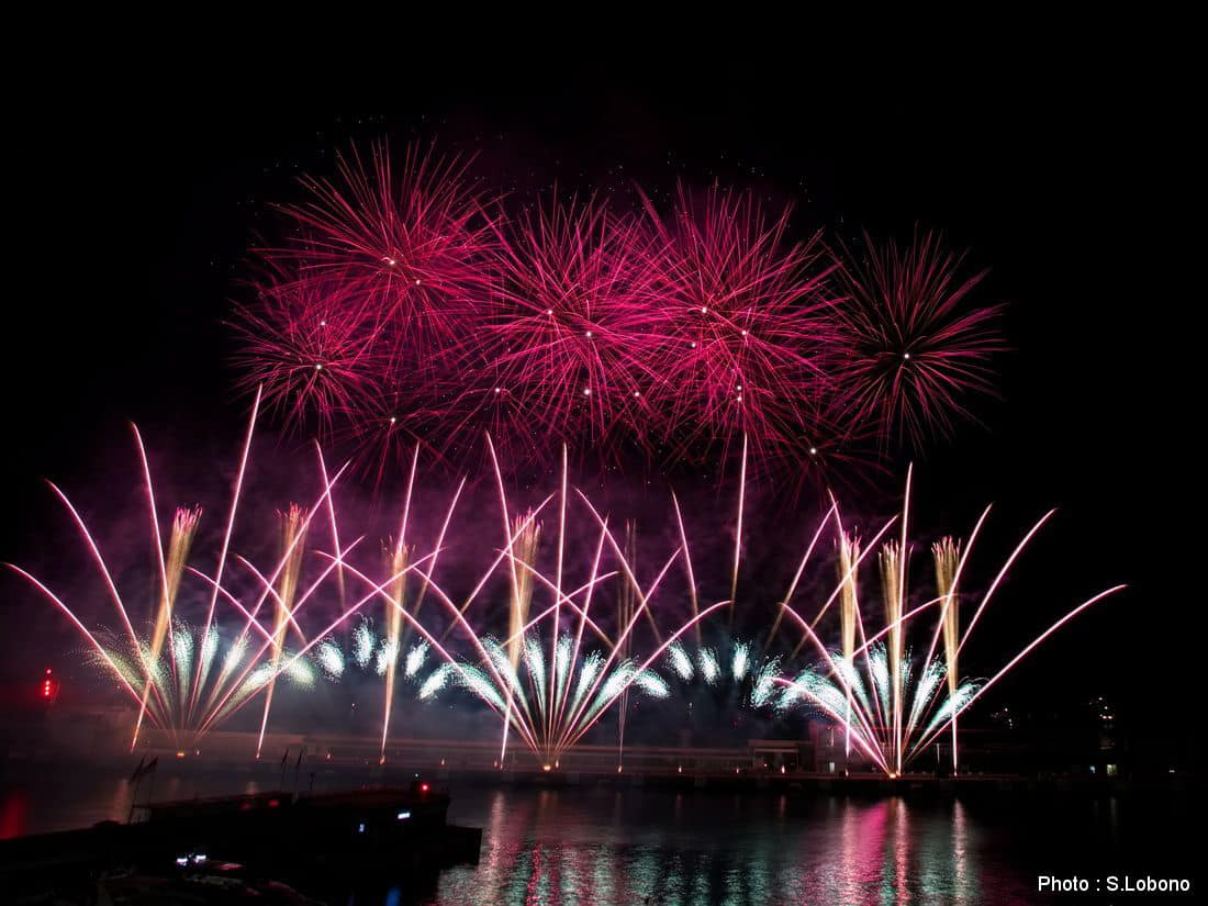 Feu d'artifice du 27 juillet 2024