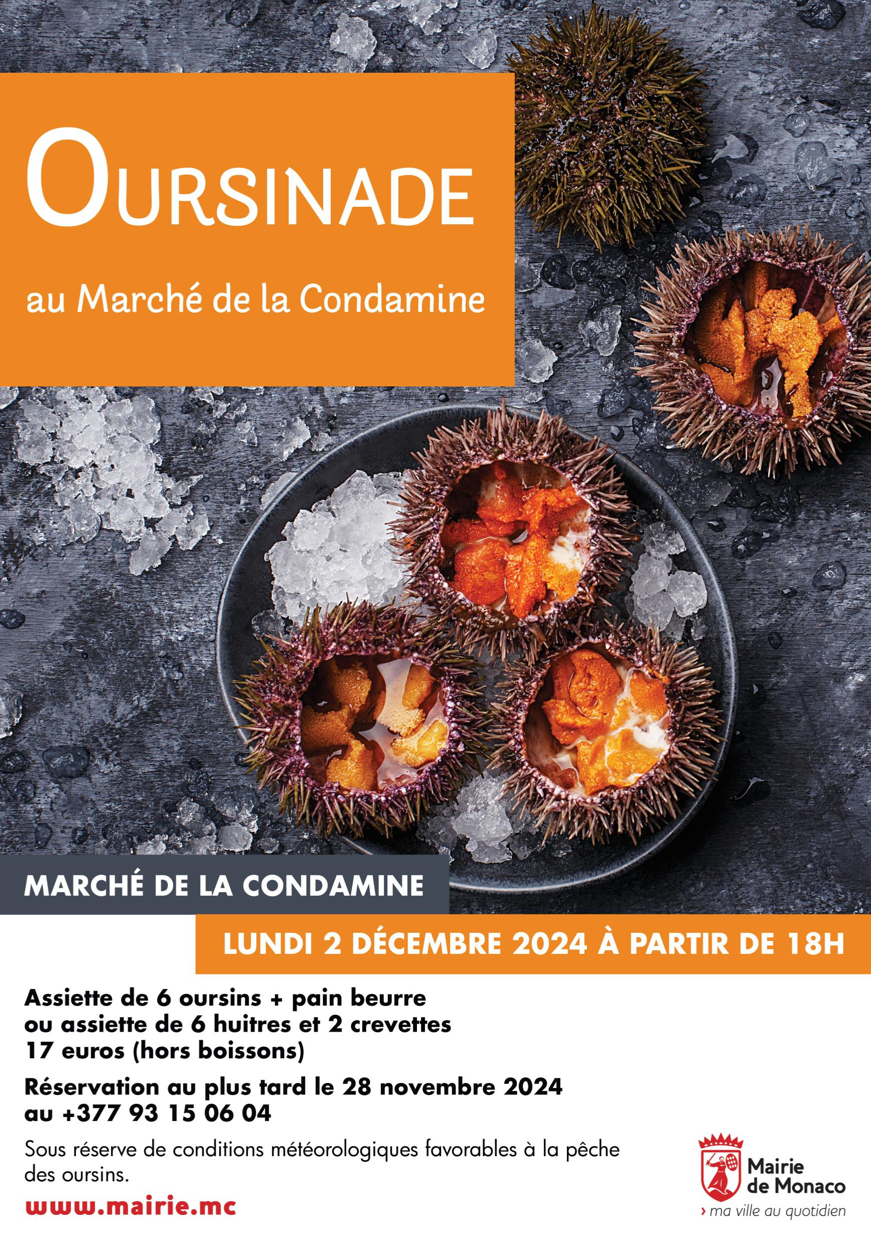 Affiche de l'événement Oursinade