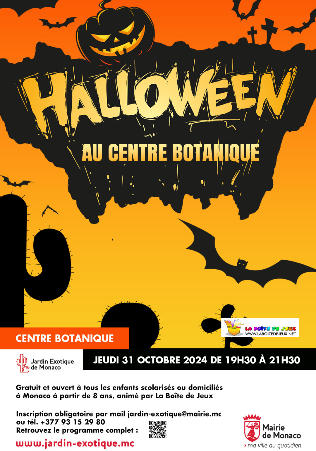 Halloween au Centre Botanique