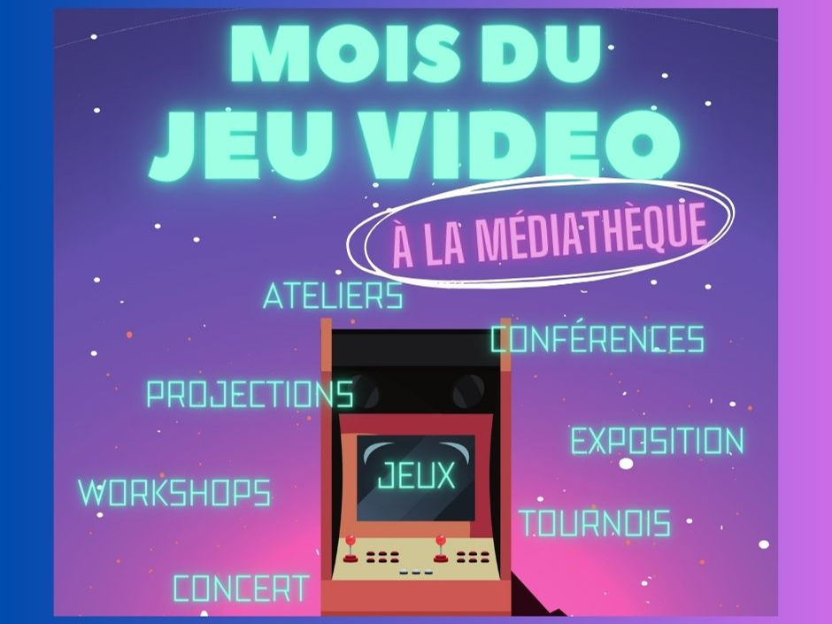 Aperçu de l'actualité Le jeu vidéo à l’honneur en mars à la Médiathèque de Monaco