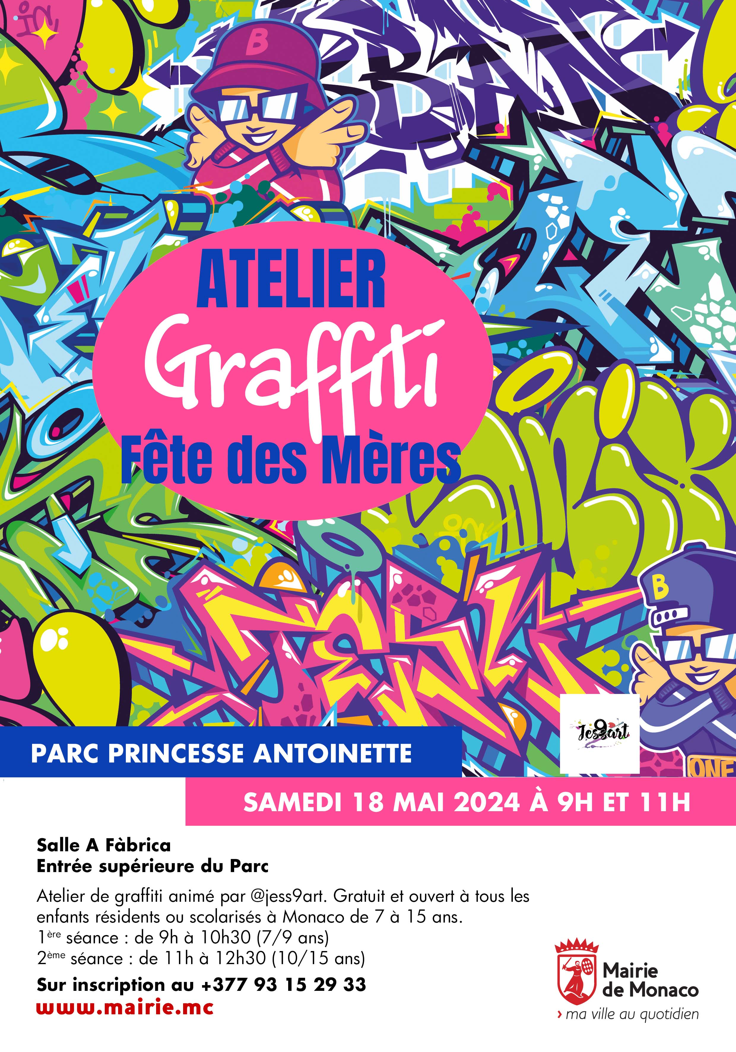 Affiche de l'événement Atelier graffiti