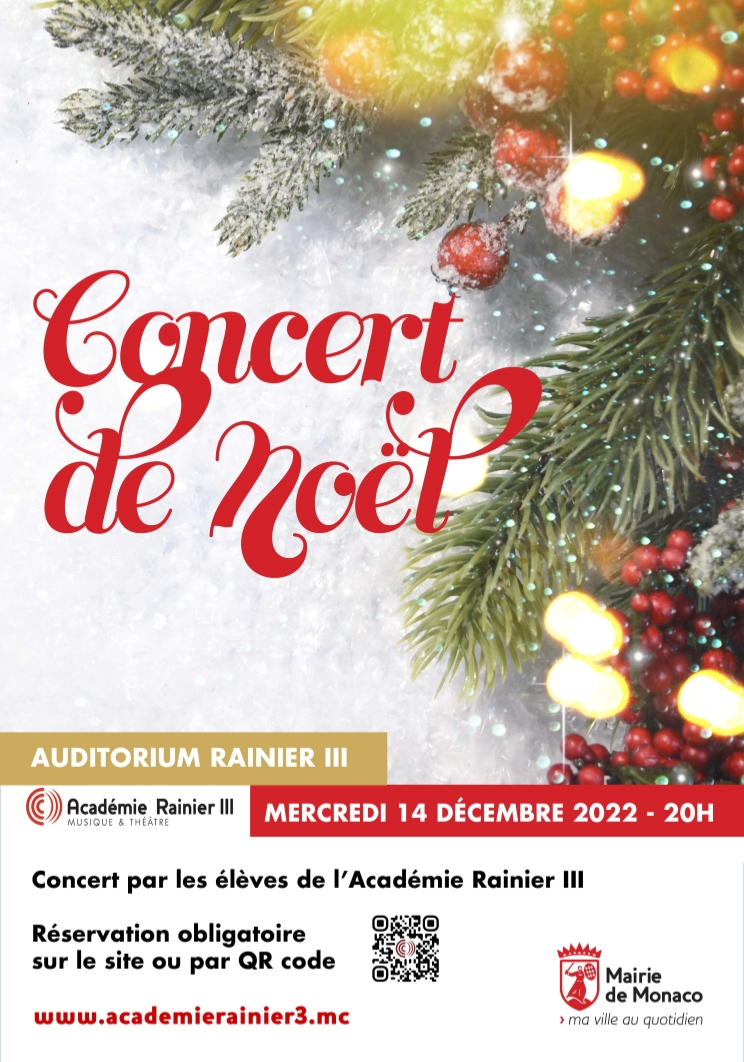 Affiche de l'événement Concert de Noël