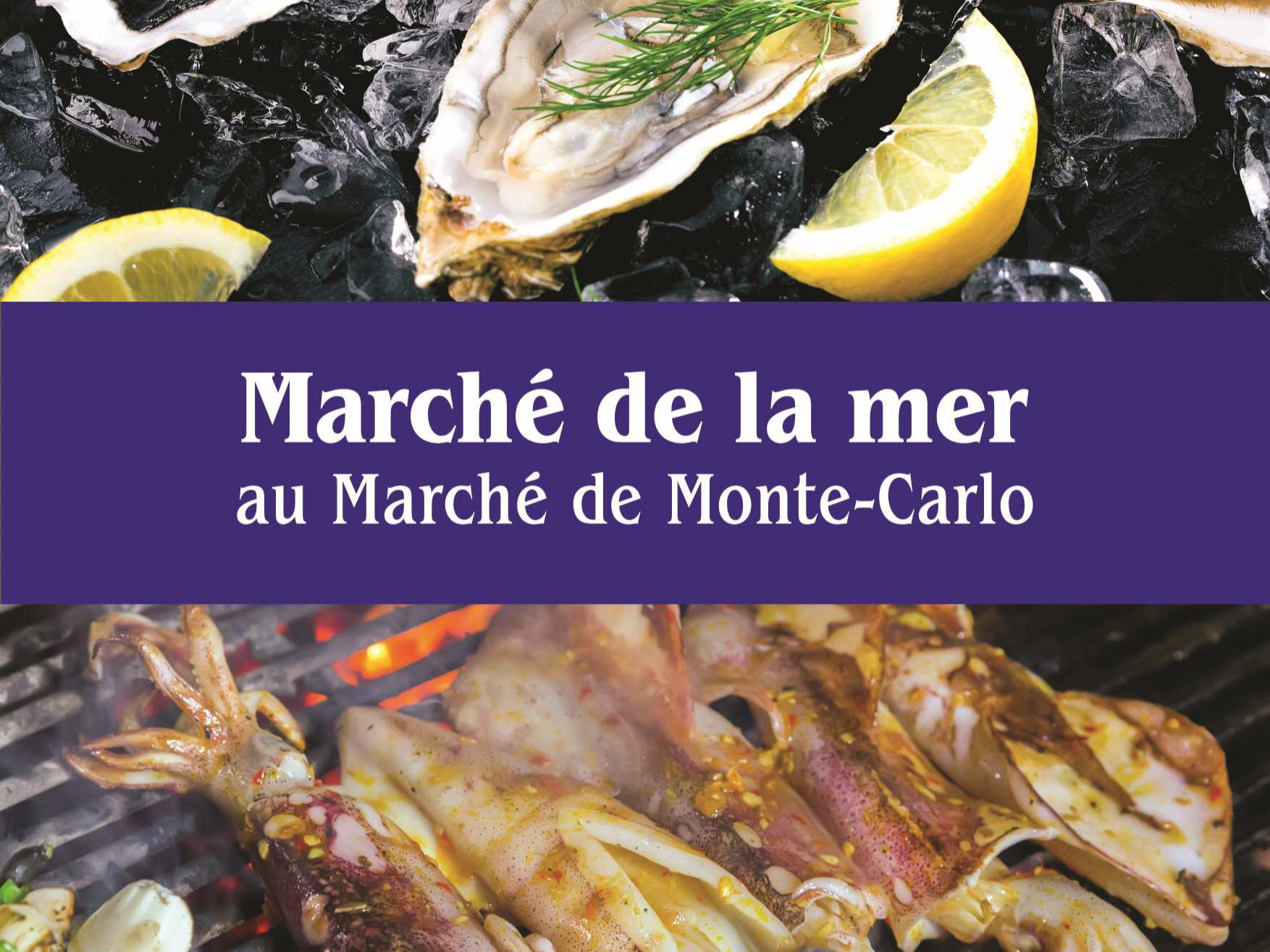 Marché de la mer au Marché de Monte-Carlo
