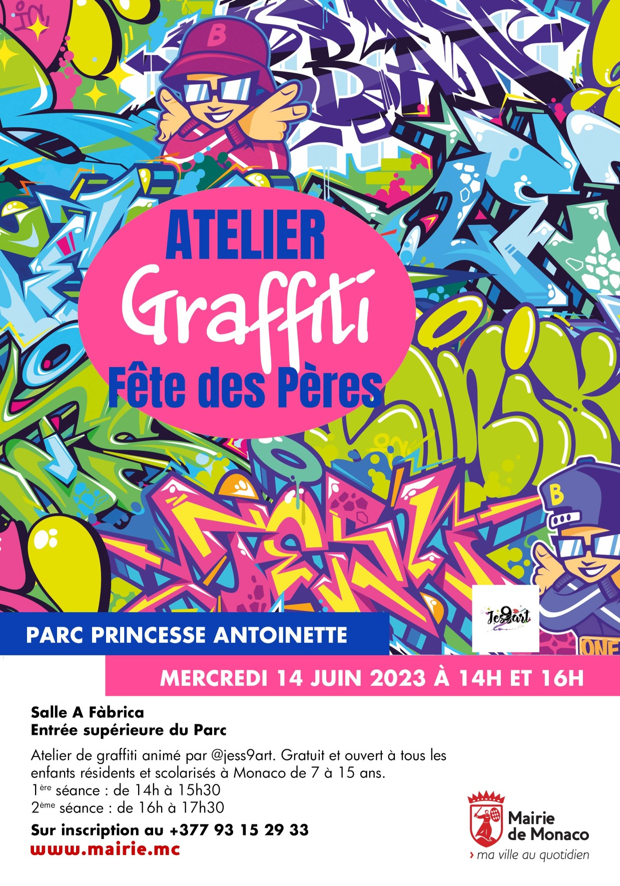 Affiche de l'événement Atelier Graffiti
