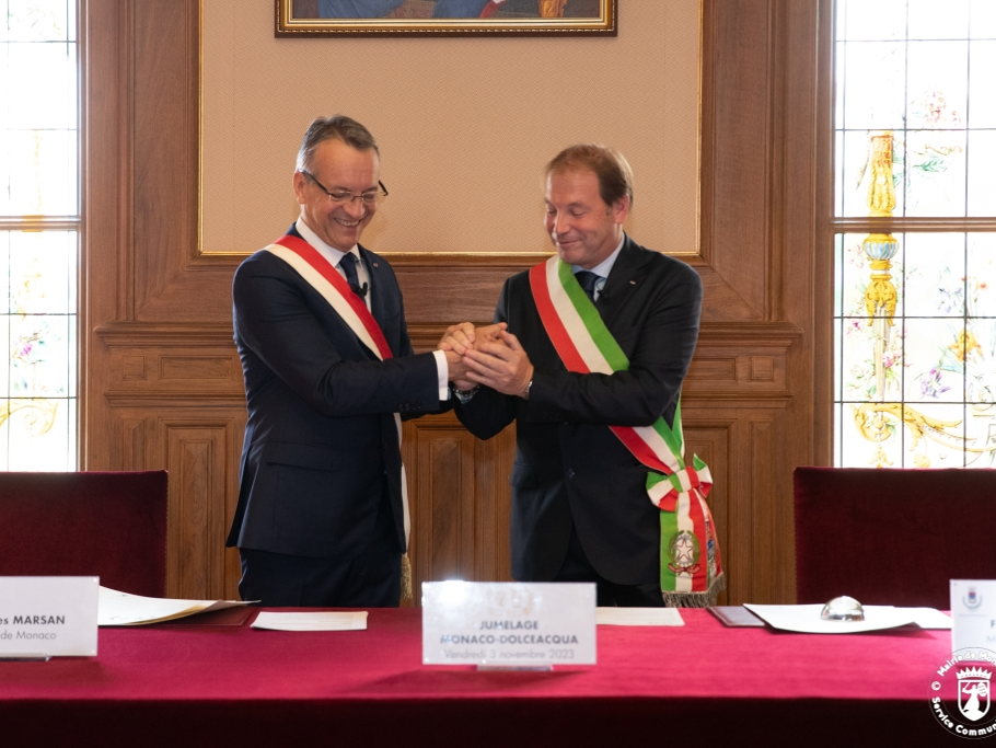 Aperçu de l'actualité Officialisation du jumelage Monaco – Dolceacqua ce vendredi 3 novembre 2023